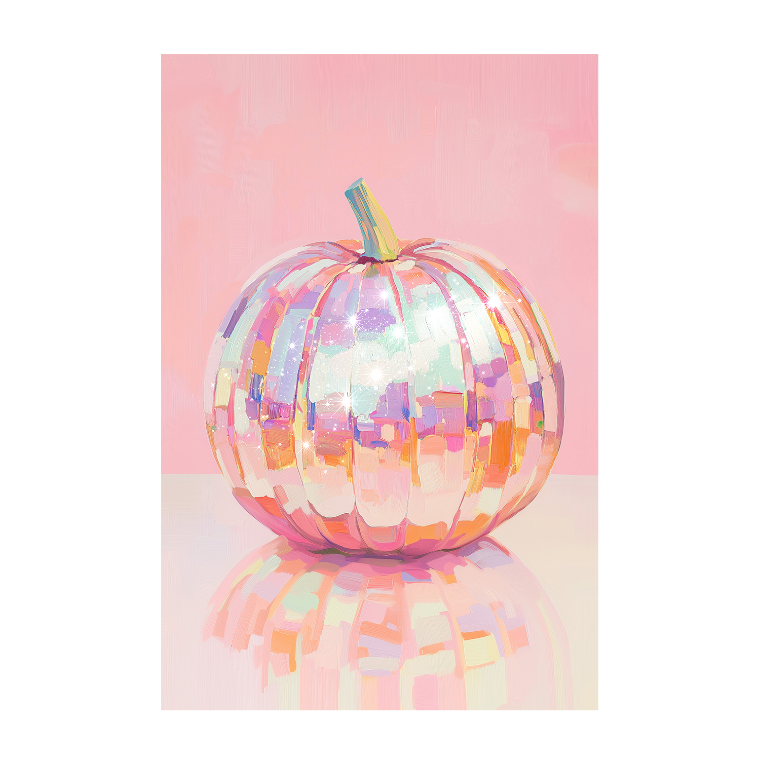 wall-art-print-canvas-poster-framed-Iridescent Pumpkin , By Melloi Art Prints-1