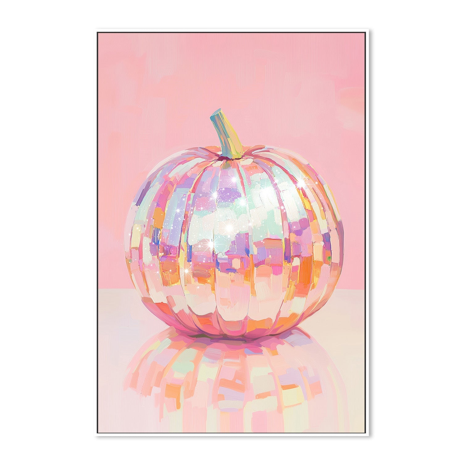 wall-art-print-canvas-poster-framed-Iridescent Pumpkin , By Melloi Art Prints-5
