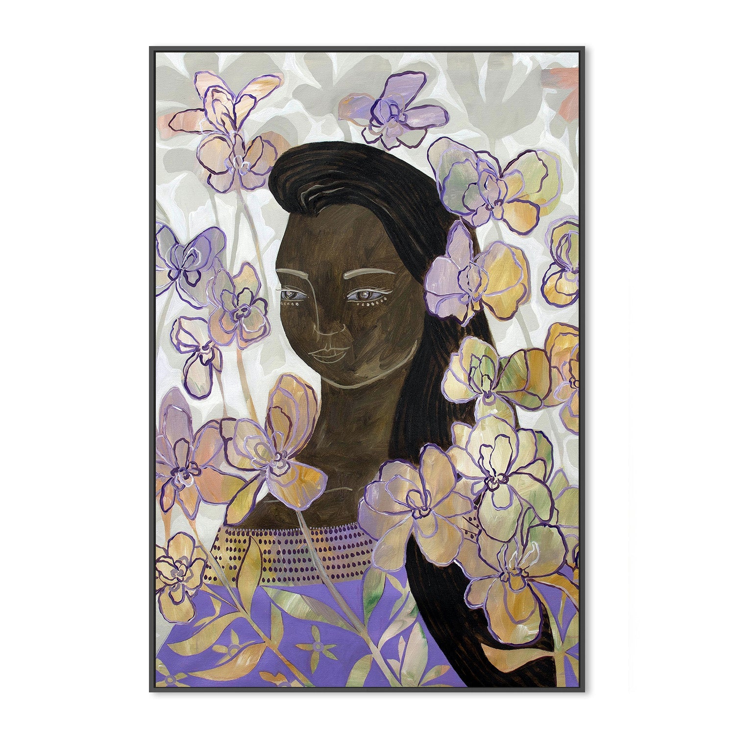 wall-art-print-canvas-poster-framed-Iris Mae , By Amanda Skye-3