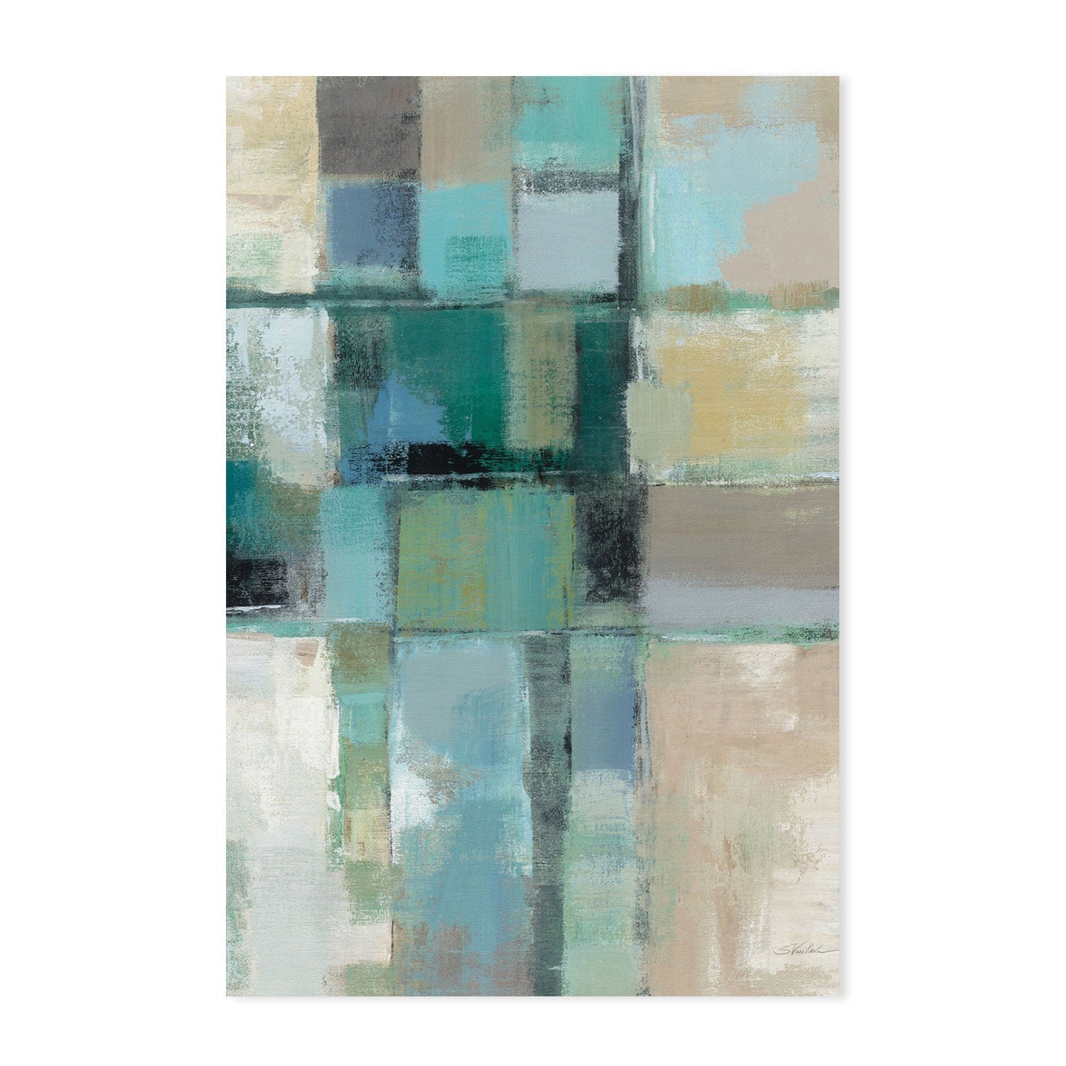 wall-art-print-canvas-poster-framed-Island Hues, Style B-by-Silvia Vassileva-Gioia Wall Art