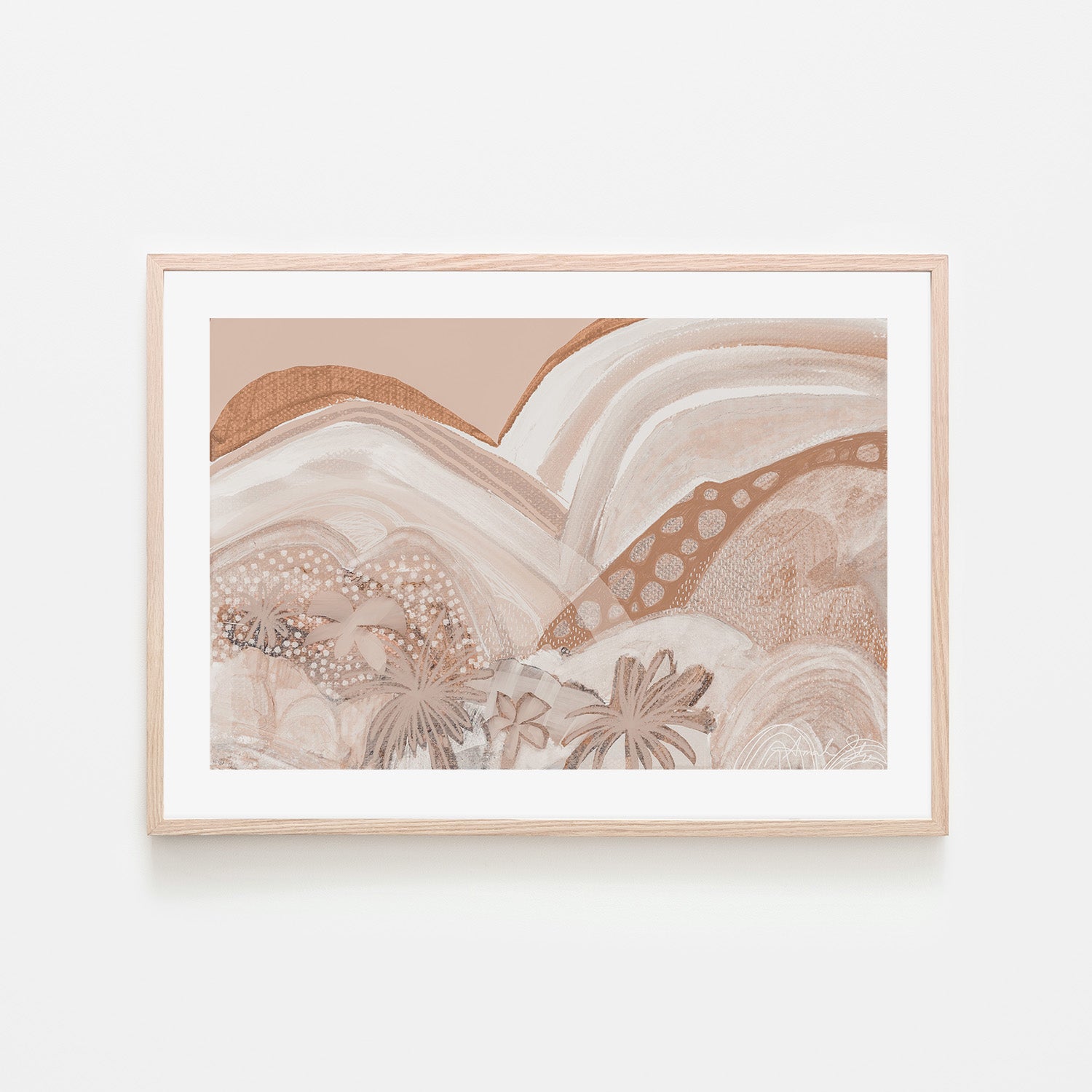 wall-art-print-canvas-poster-framed-Its Comes Naturally, Mocha Mousse , By Amanda Skye-6