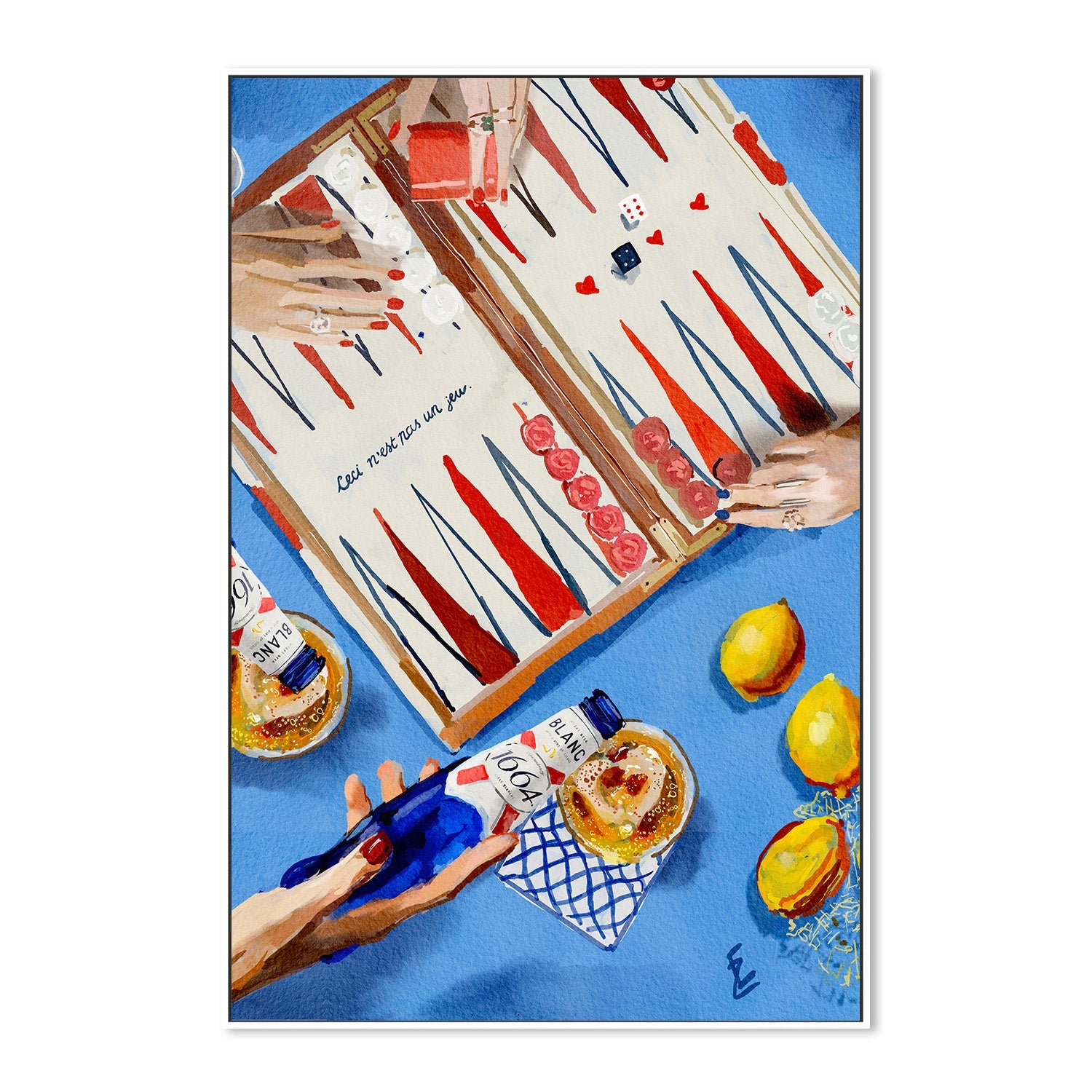 wall-art-print-canvas-poster-framed-It's Not A Game-4