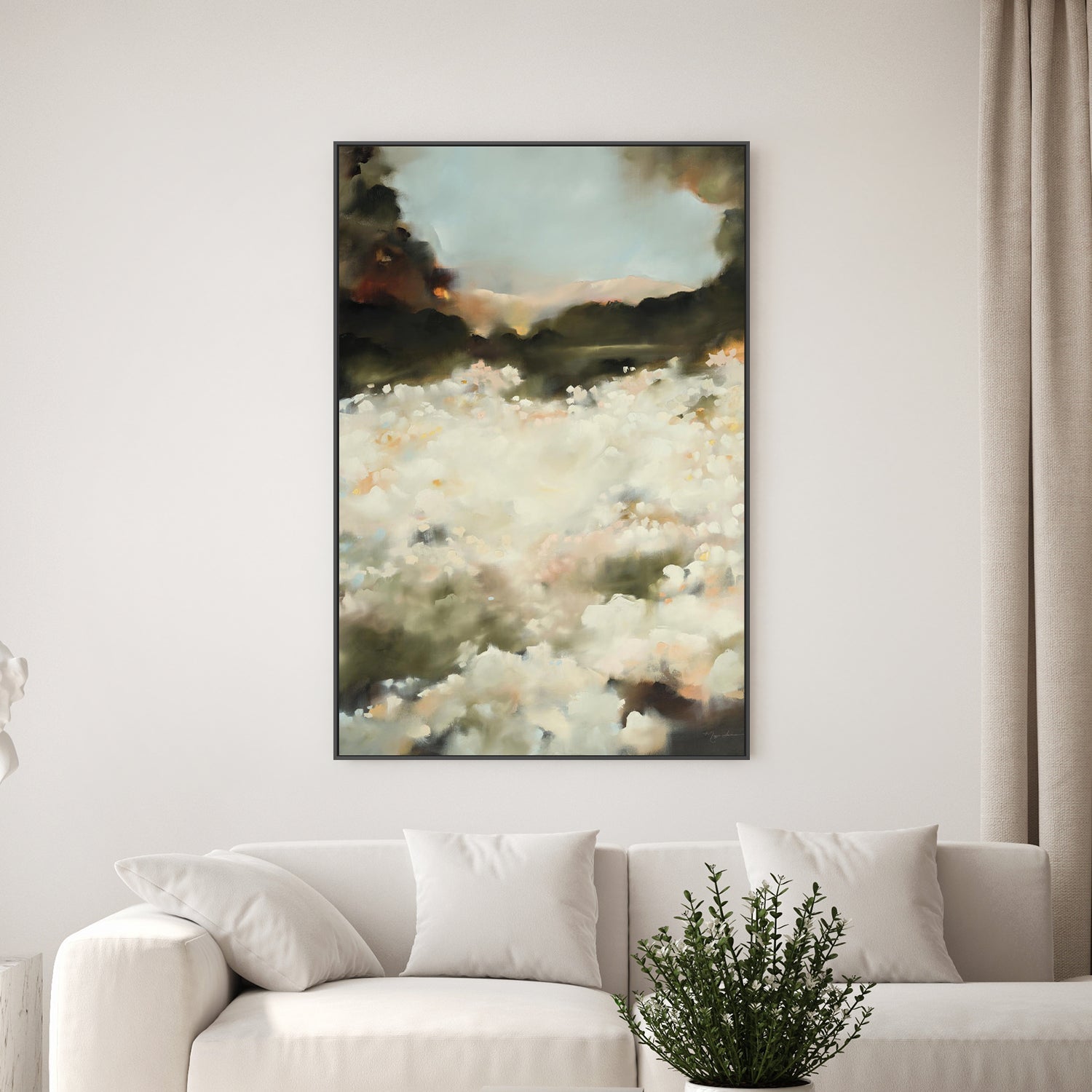 wall-art-print-canvas-poster-framed-Ivory Dawn-2