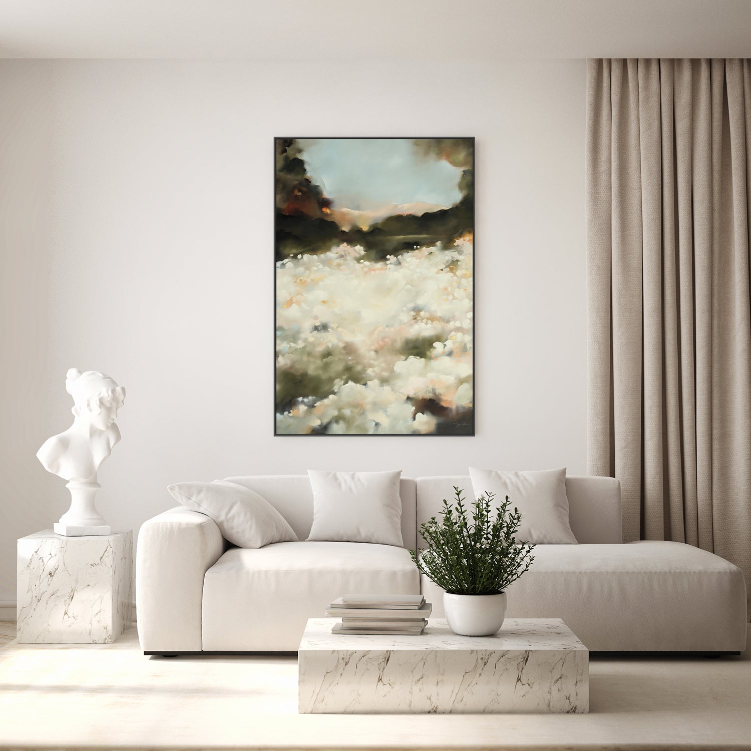 wall-art-print-canvas-poster-framed-Ivory Dawn-9