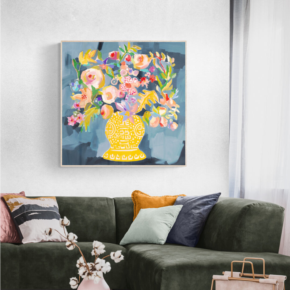 wall-art-print-canvas-poster-framed-Izzie's Bouquet-by-Jenny Westenhofer Art-Gioia Wall Art