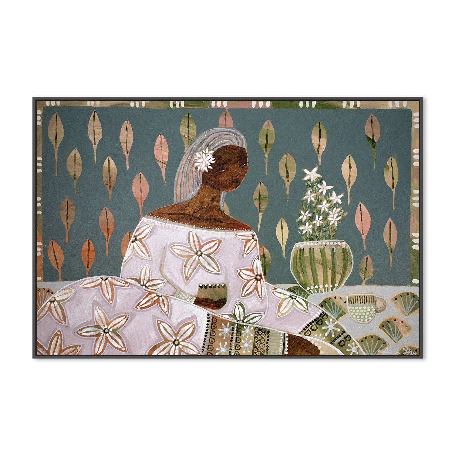 wall-art-print-canvas-poster-framed-Jacqui's Jasmin , By Amanda Skye-4