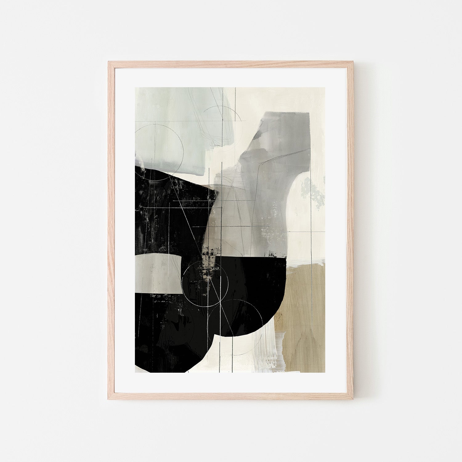 wall-art-print-canvas-poster-framed-Jet Black, Style A , By Tom Reeves-6
