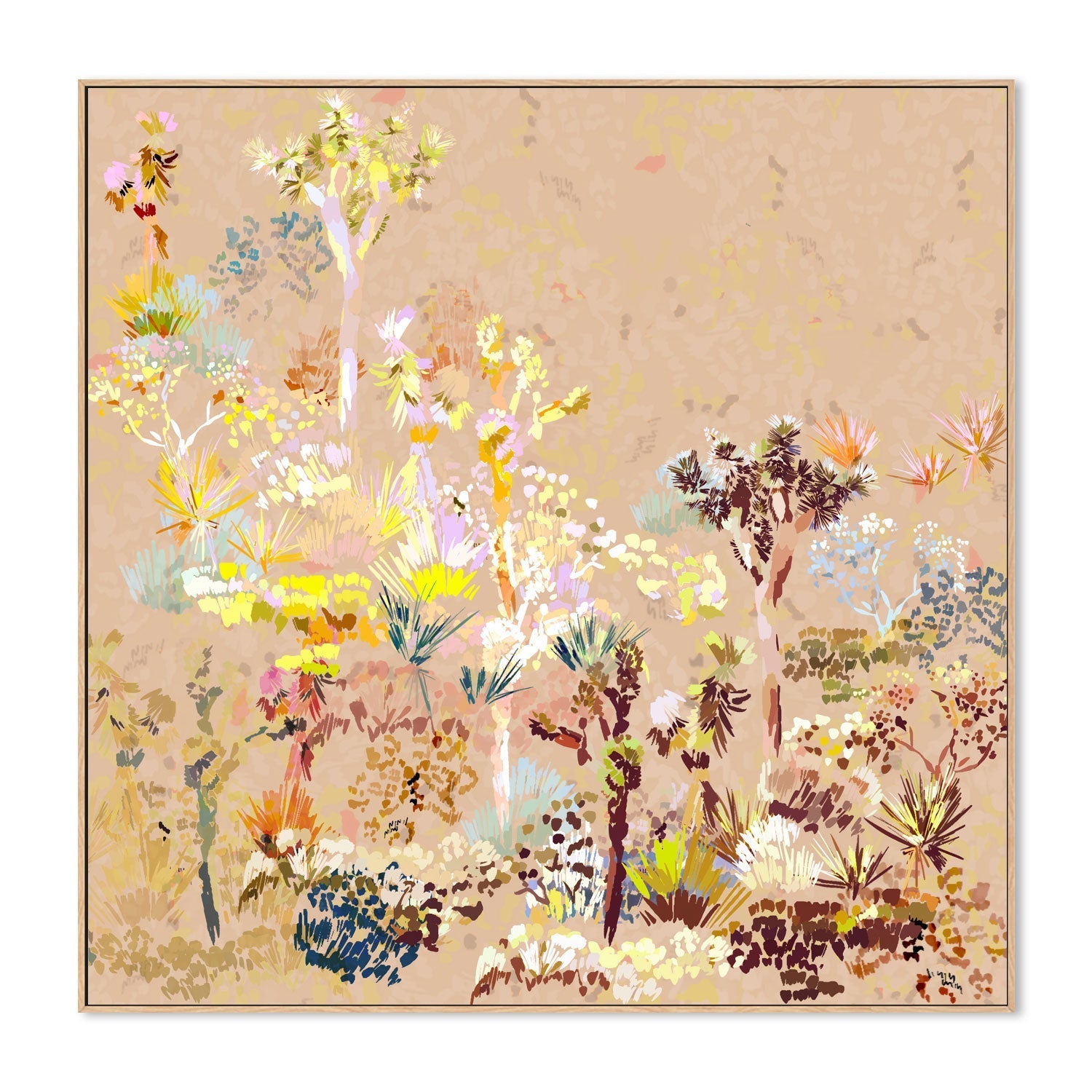 wall-art-print-canvas-poster-framed-Joshua Trees , By Hope Bainbridge-4