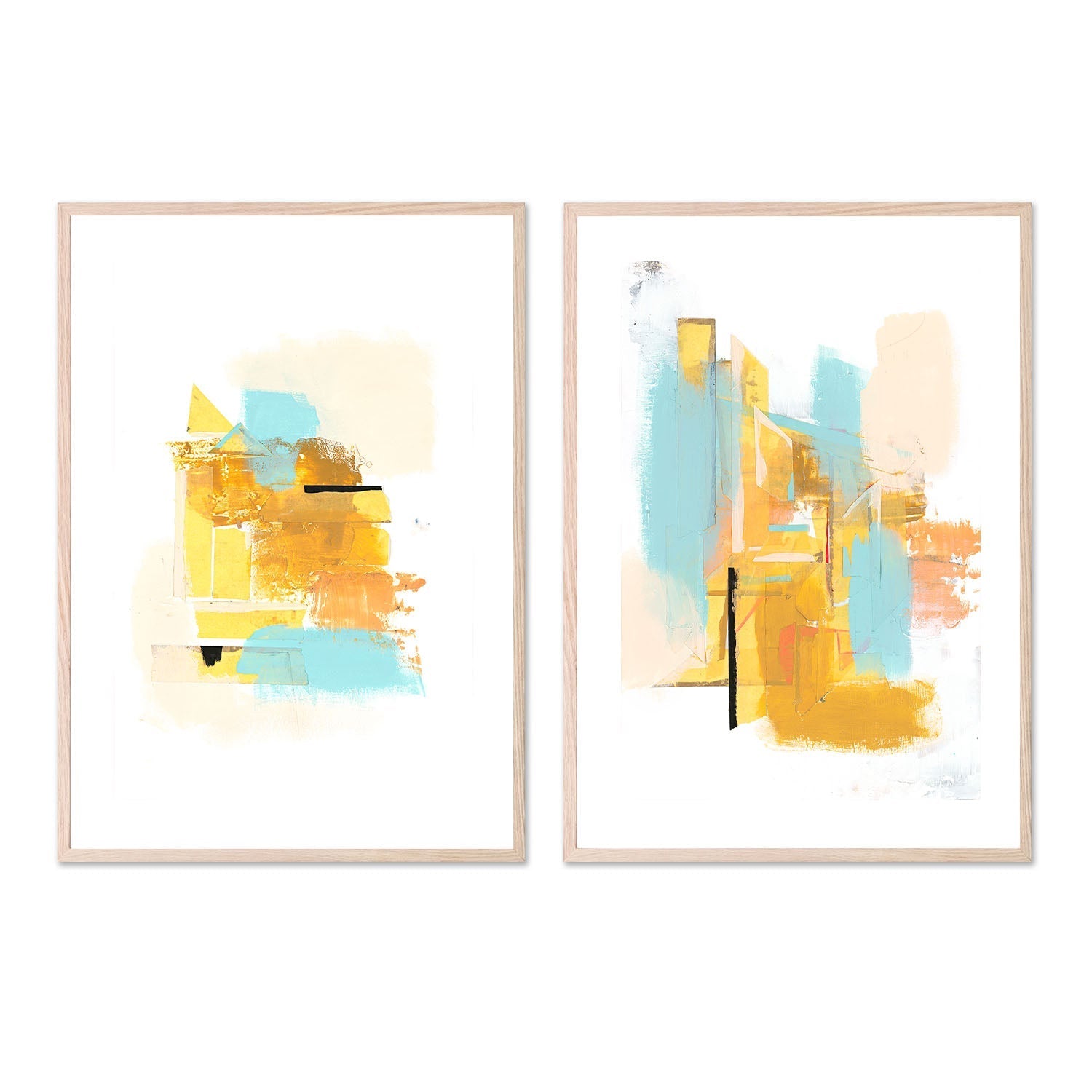 wall-art-print-canvas-poster-framed-Jubilee, Style B & C, Set Of 2 , By Aubrey-6