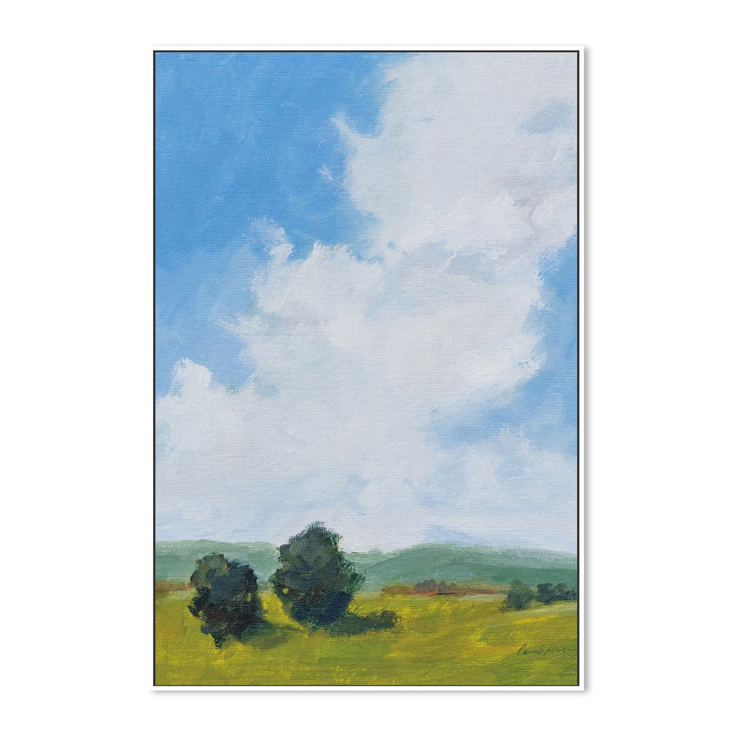 wall-art-print-canvas-poster-framed-July Clouds-by-Pamela Munger-Gioia Wall Art