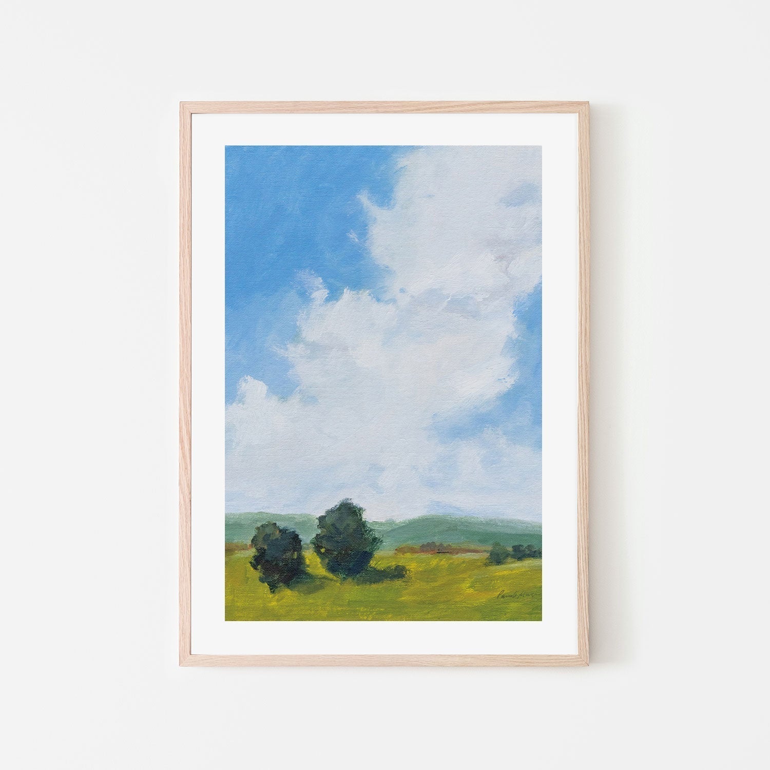 wall-art-print-canvas-poster-framed-July Clouds-by-Pamela Munger-Gioia Wall Art