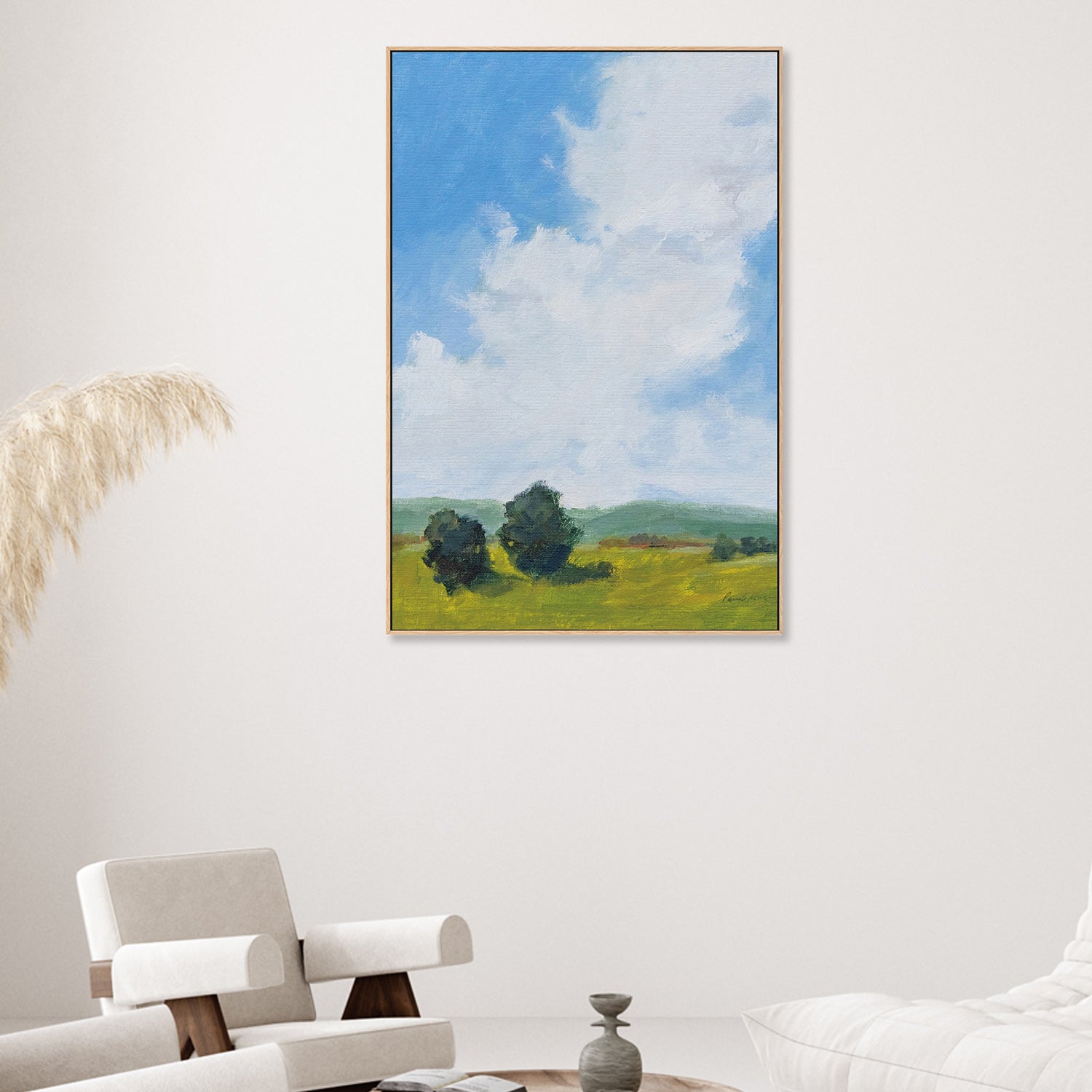 wall-art-print-canvas-poster-framed-July Clouds-by-Pamela Munger-Gioia Wall Art