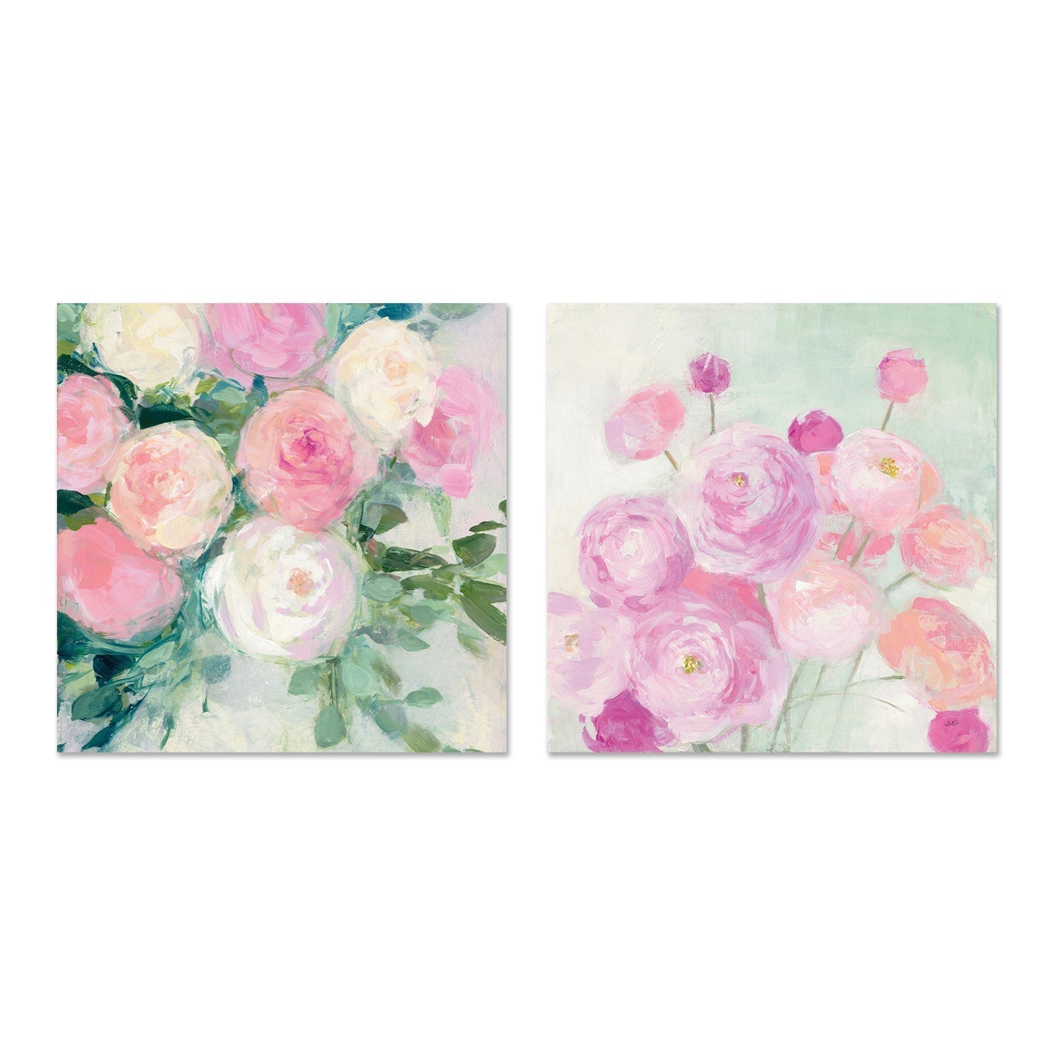 wall-art-print-canvas-poster-framed-June Abundance, Set of 2-by-Julia Purinton-Gioia Wall Art