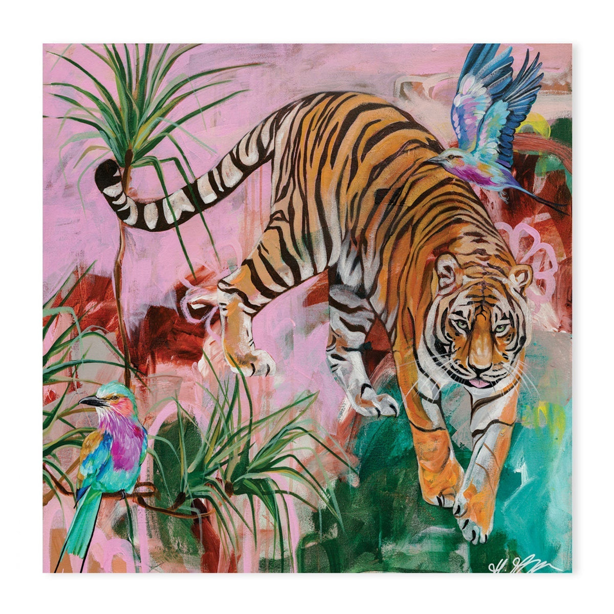 wall-art-print-canvas-poster-framed-JUNGLE BOOGIE-by-Heylie Morris-Gioia Wall Art