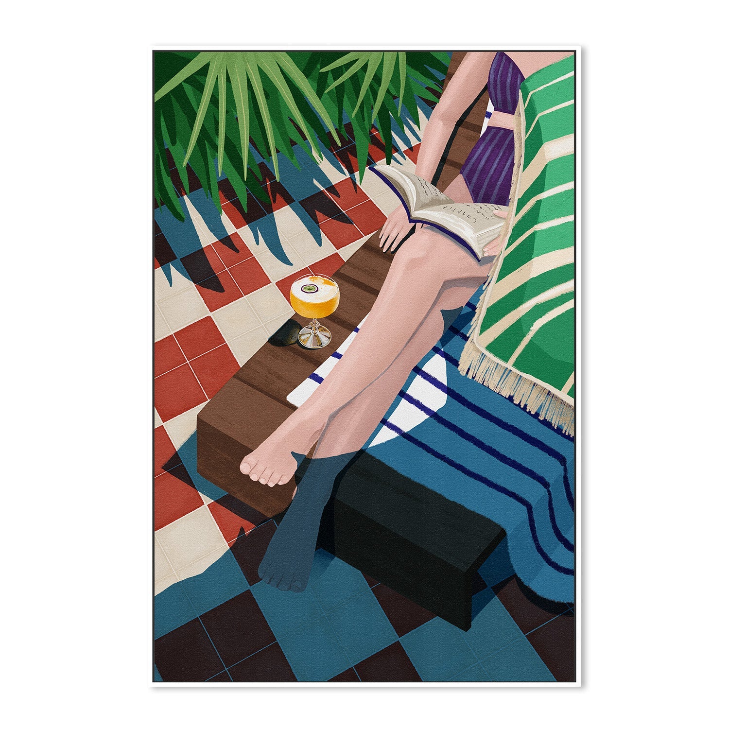 wall-art-print-canvas-poster-framed-Just one more chapter-5