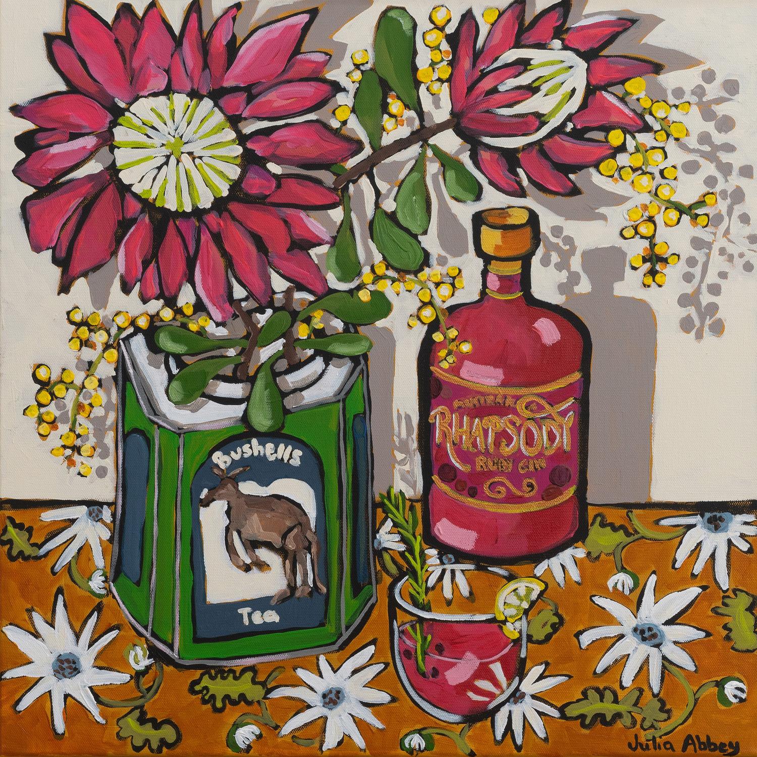 wall-art-print-canvas-poster-framed-Kangaroo gin-1