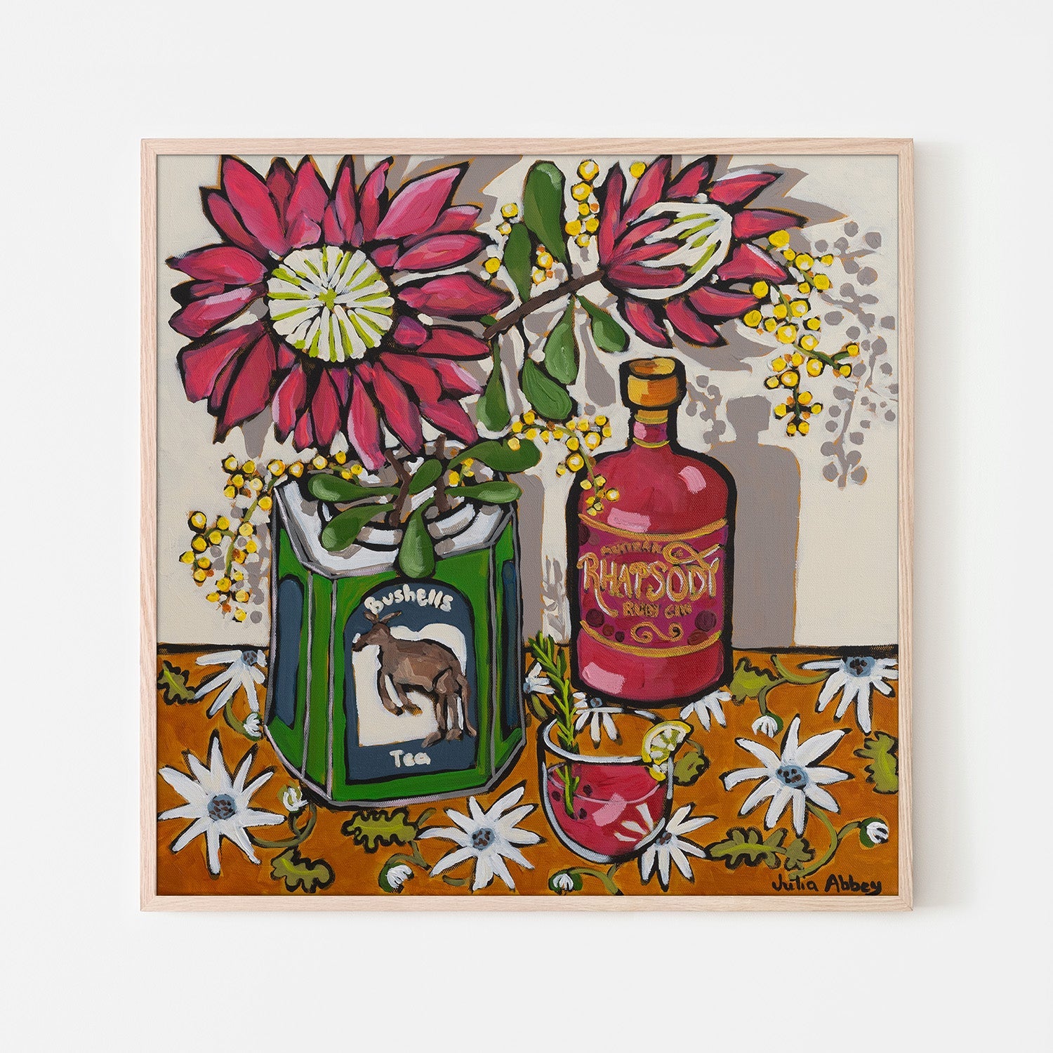 wall-art-print-canvas-poster-framed-Kangaroo gin-6