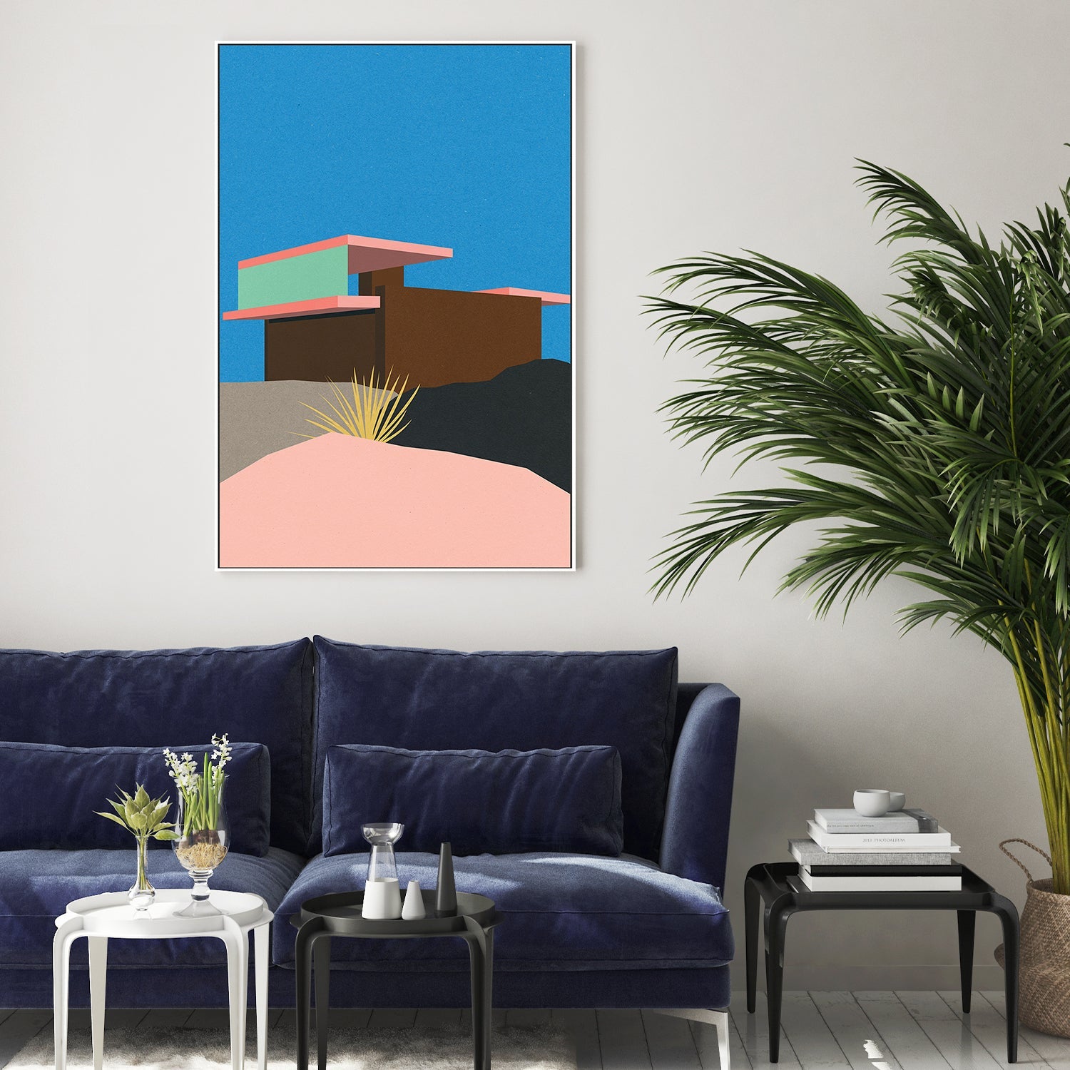 wall-art-print-canvas-poster-framed-Kaufmann Desert House-7