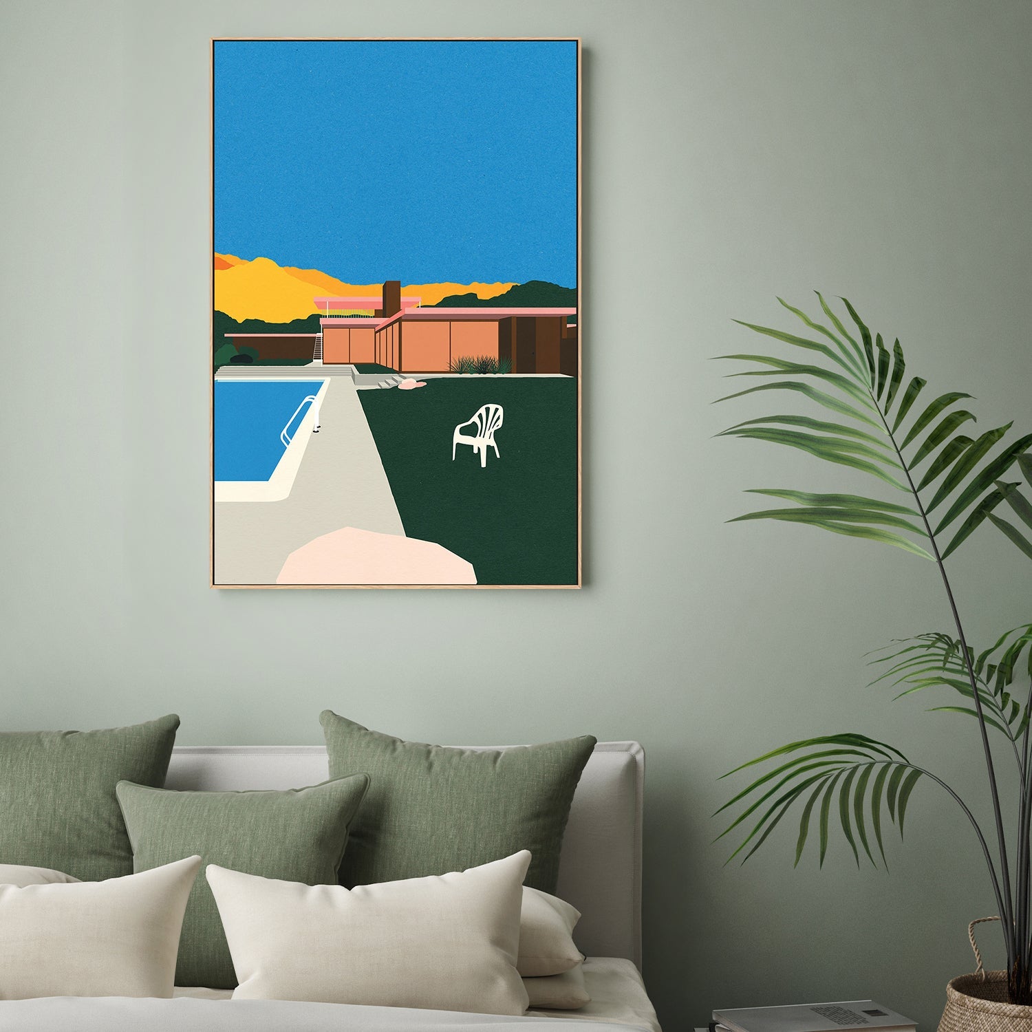 wall-art-print-canvas-poster-framed-Kaufmann Desert House Pollside-7