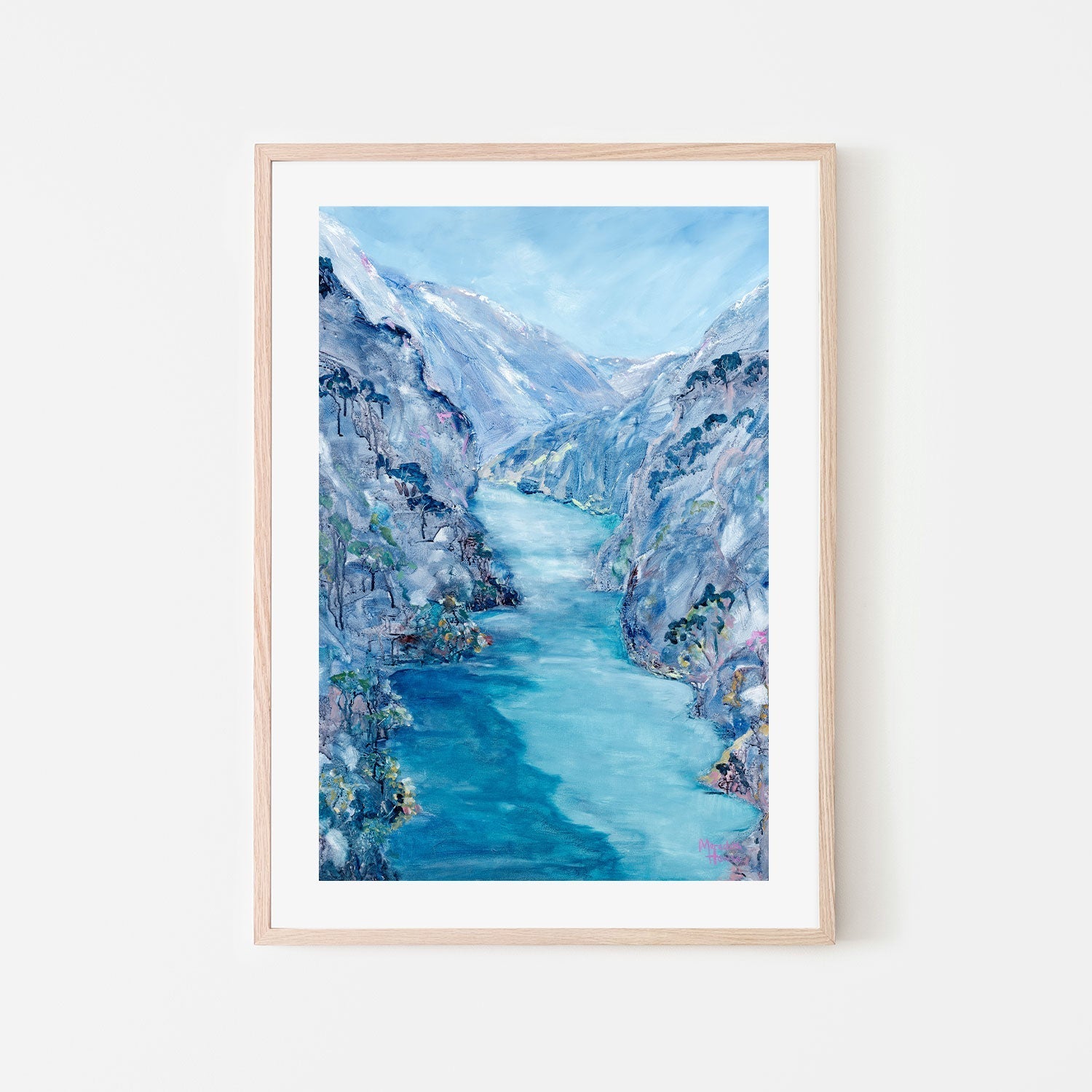 wall-art-print-canvas-poster-framed-Kawarau River-by-Meredith Howse-Gioia Wall Art