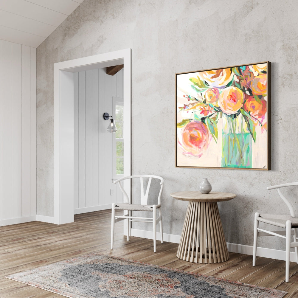 wall-art-print-canvas-poster-framed-Kelly Bouquet-by-Jenny Westenhofer Art-Gioia Wall Art