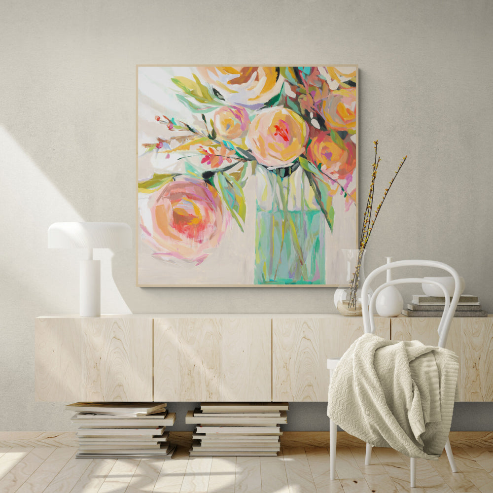 wall-art-print-canvas-poster-framed-Kelly Bouquet-by-Jenny Westenhofer Art-Gioia Wall Art