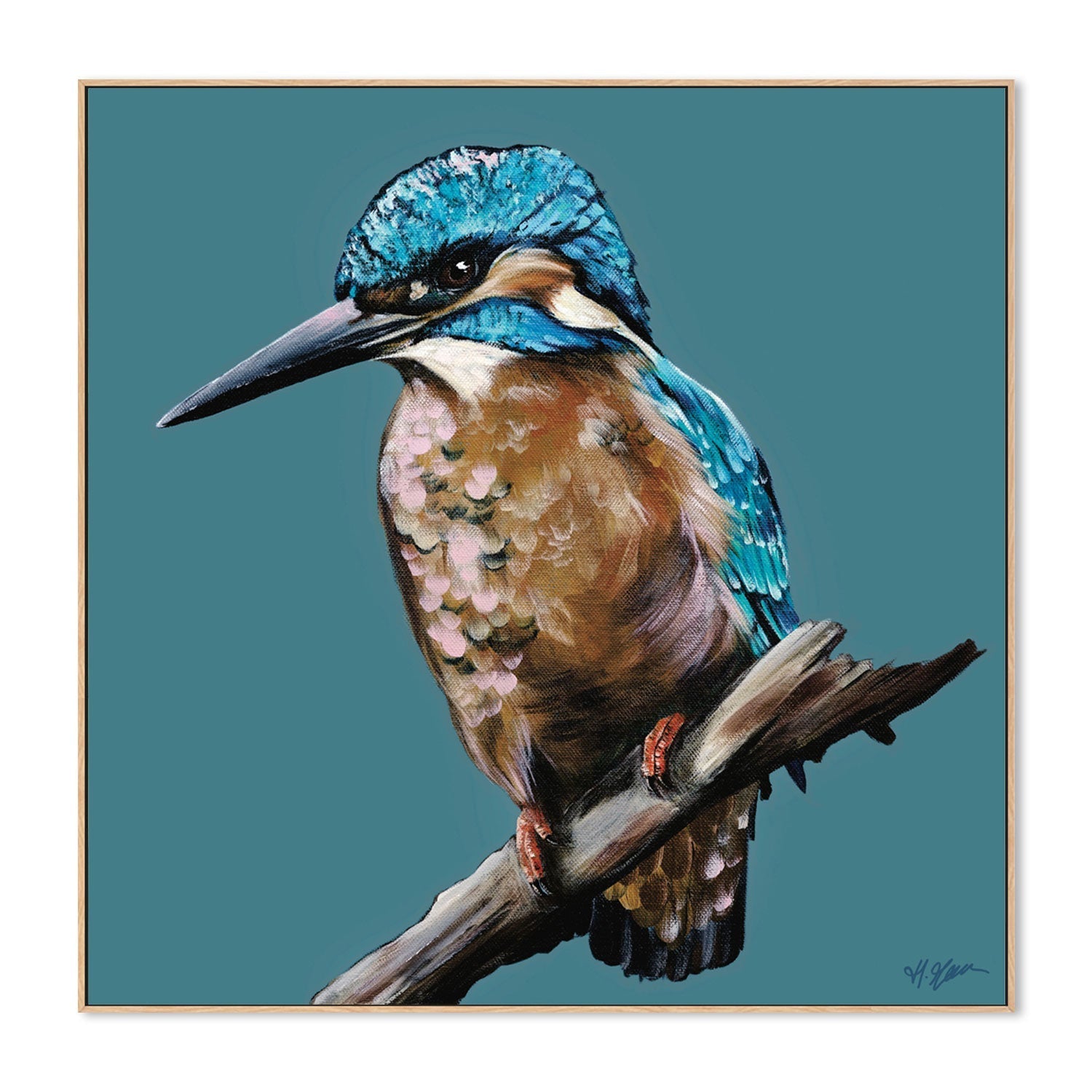 Kingfisher Blue, Style A