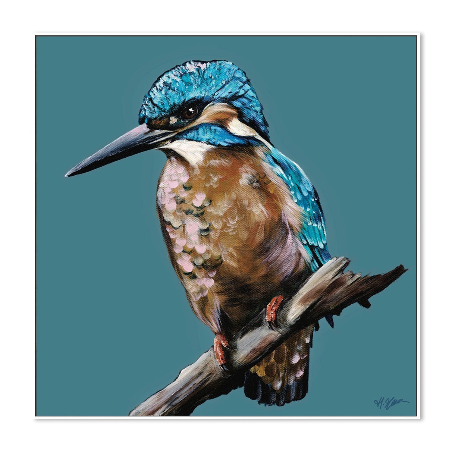 Kingfisher Blue, Style A
