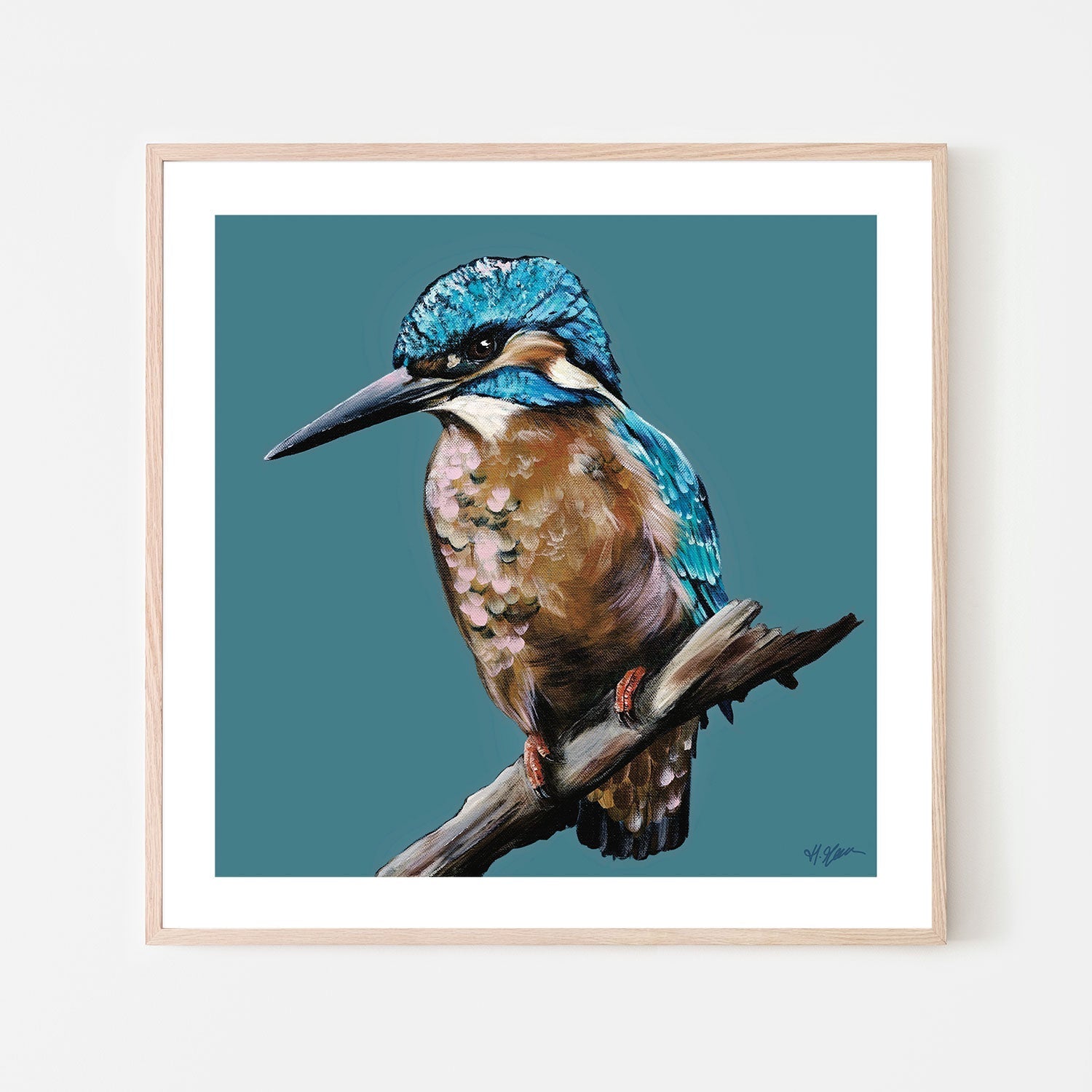 Kingfisher Blue, Style A