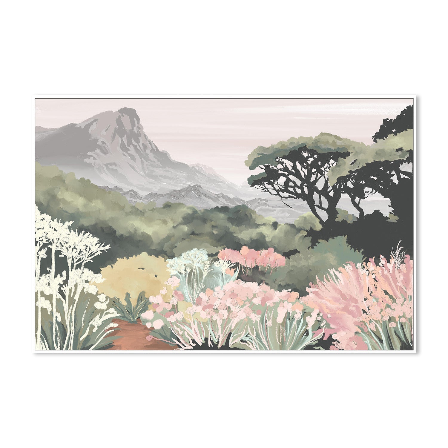 wall-art-print-canvas-poster-framed-'Kirstenbosch Dreaming', Kirstenbosch Gardens, Cape Town, South Africa , By Jenna Alheit-5