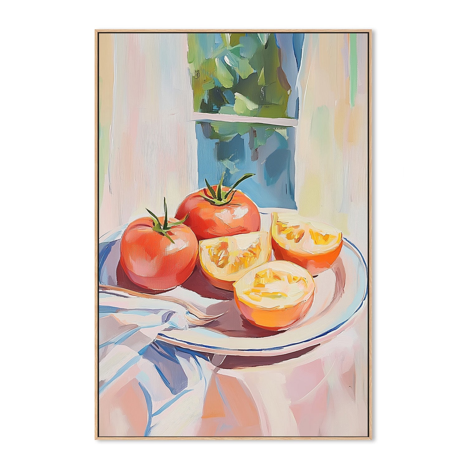 wall-art-print-canvas-poster-framed-Kitchen Tomatoes-4