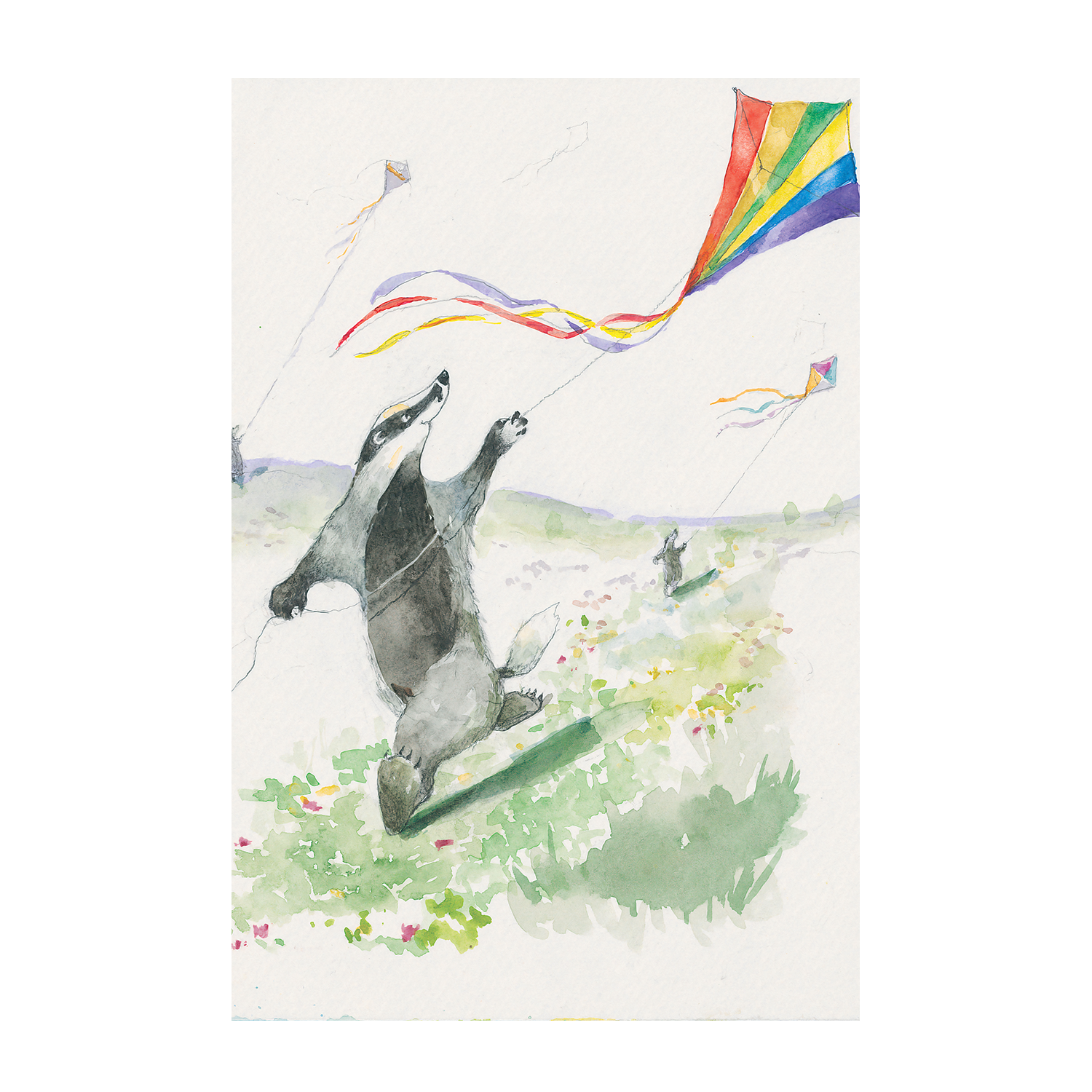 wall-art-print-canvas-poster-framed-Kite Flyer , By Animo Alphabets-1