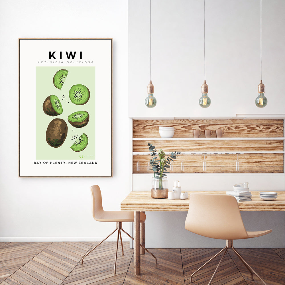 wall-art-print-canvas-poster-framed-Kiwi-by-Rosalyn Gray-Gioia Wall Art