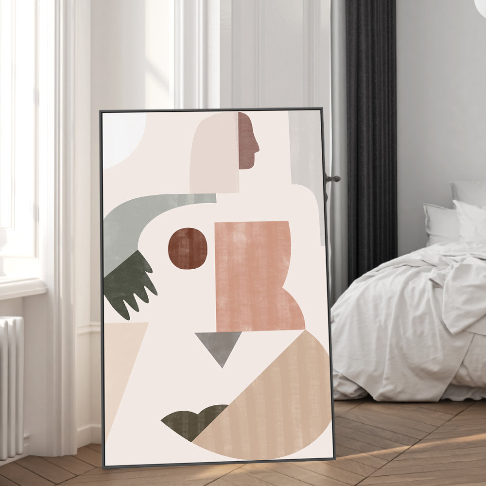 wall-art-print-canvas-poster-framed-Lady Geometry-2