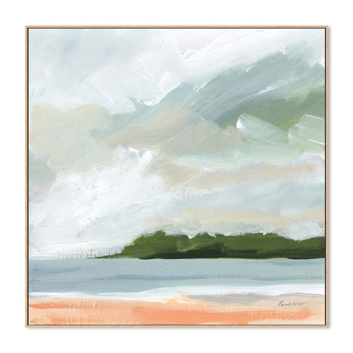 wall-art-print-canvas-poster-framed-Lake Beach-by-Pamela Munger-Gioia Wall Art