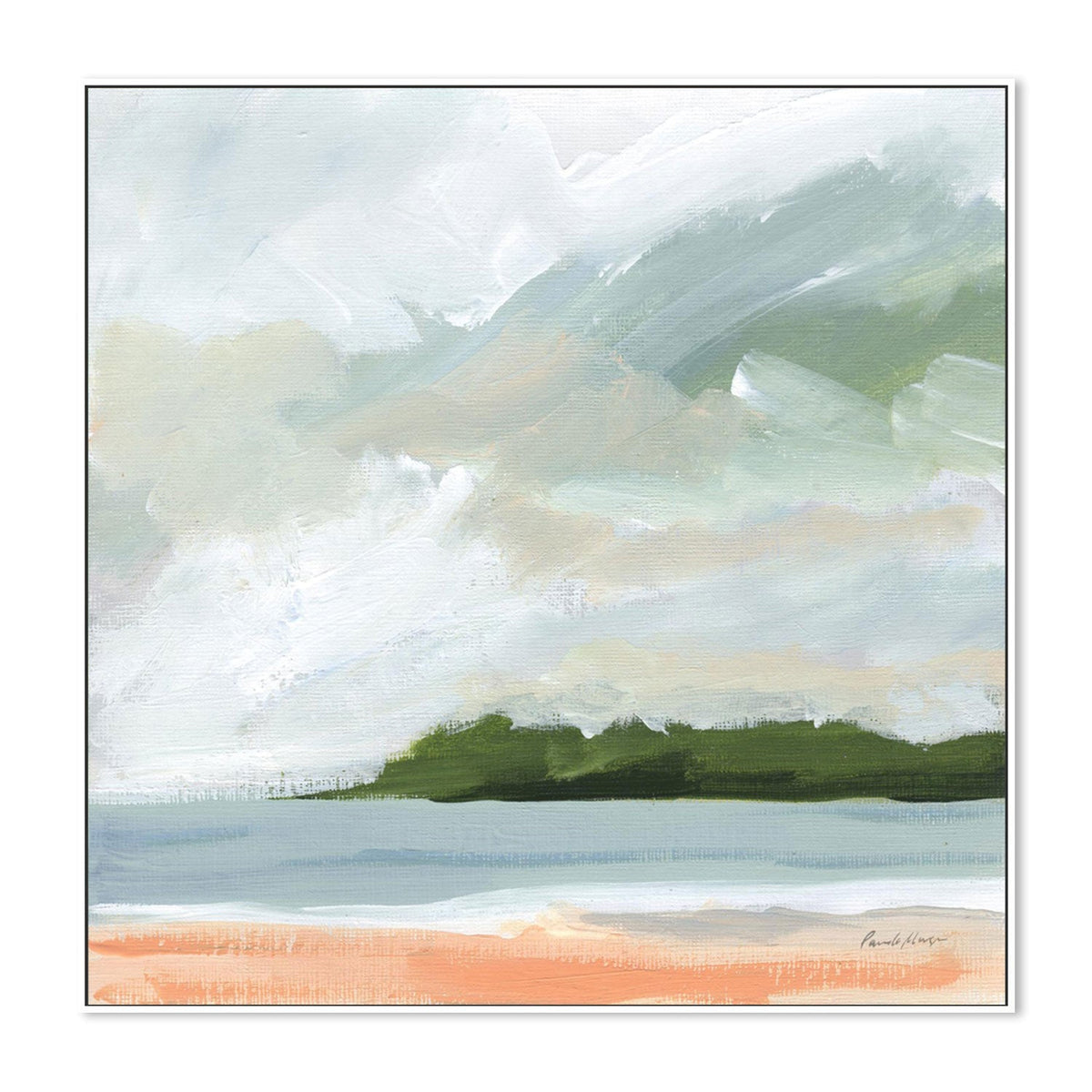 wall-art-print-canvas-poster-framed-Lake Beach-by-Pamela Munger-Gioia Wall Art