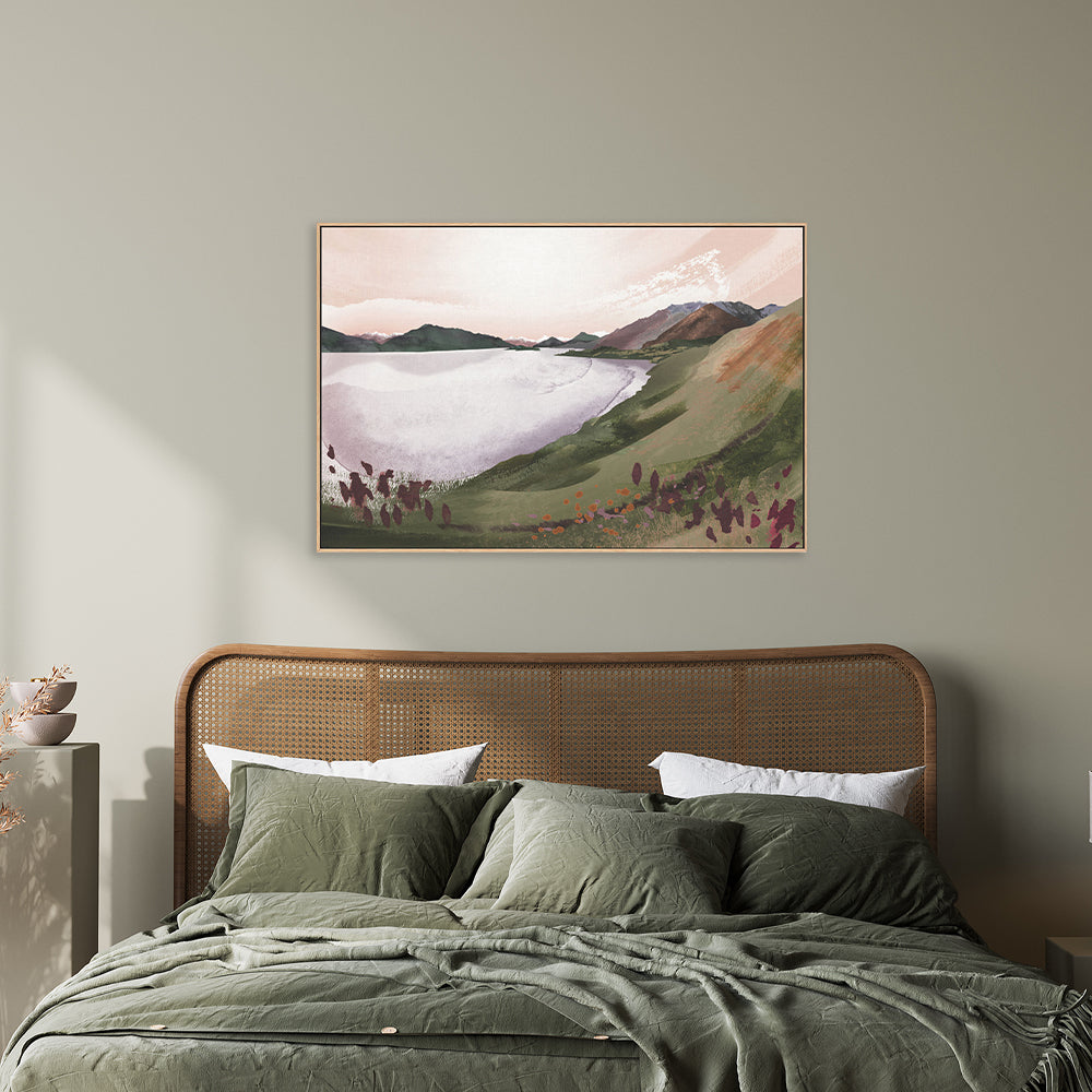 wall-art-print-canvas-poster-framed-Lake Wakatipu-by-Dear Musketeer Studio-Gioia Wall Art