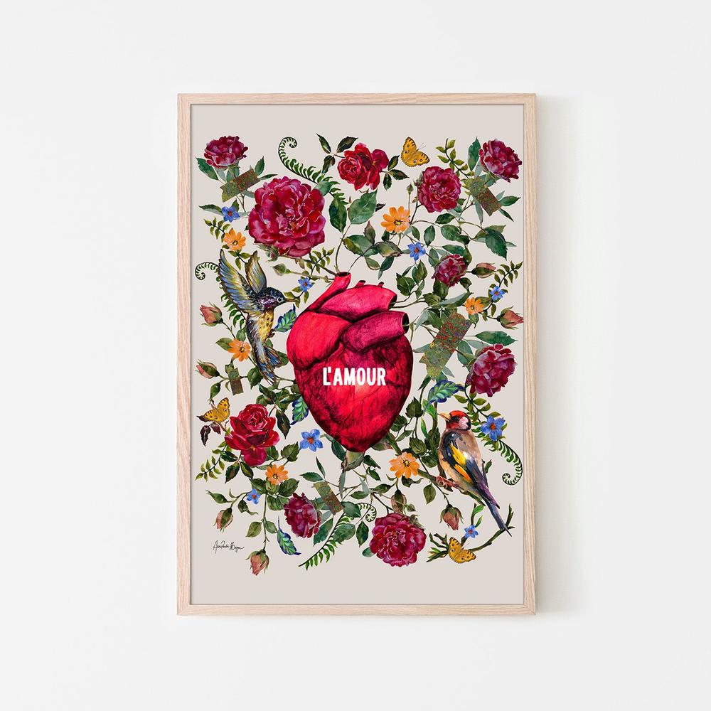 wall-art-print-canvas-poster-framed-L´amour-6