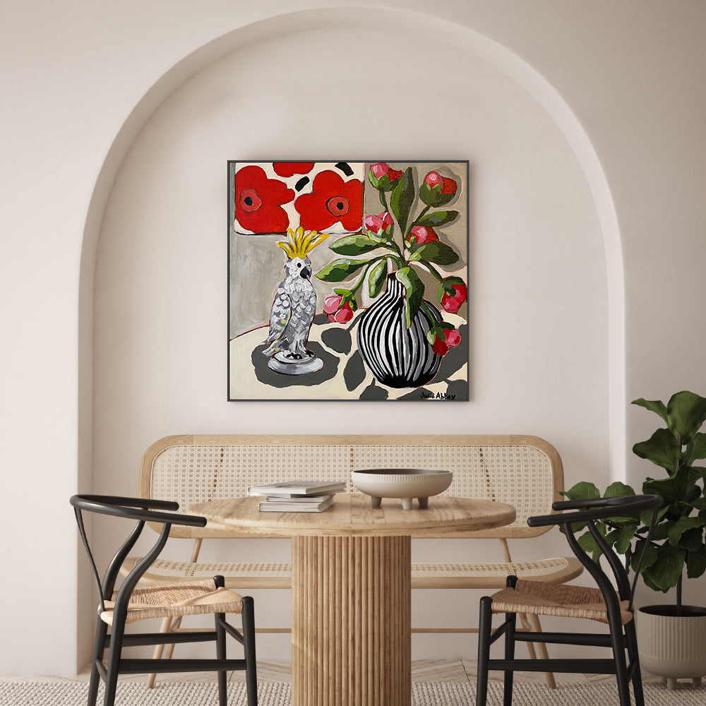 wall-art-print-canvas-poster-framed-Lamp Light , By Julia Abbey-2