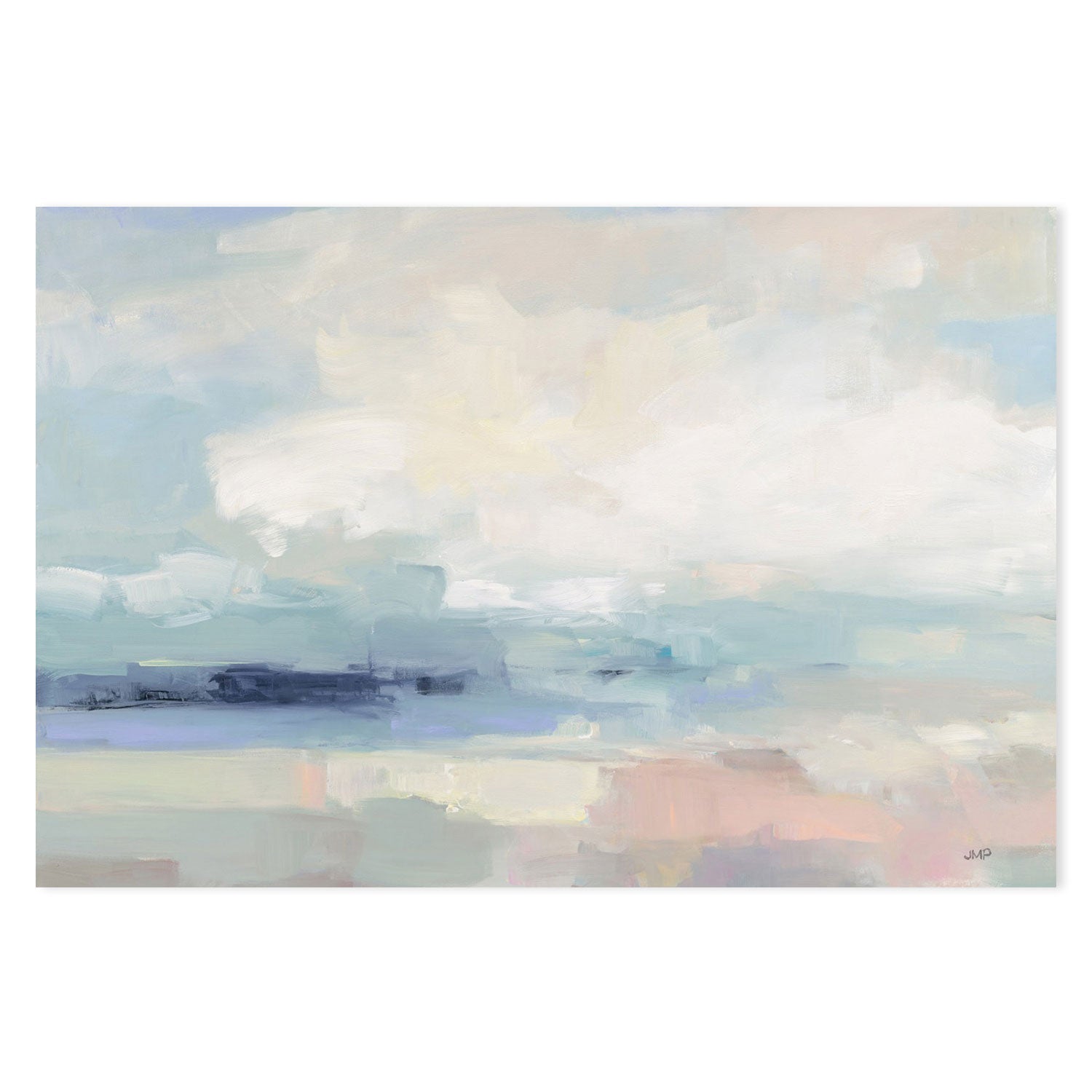 wall-art-print-canvas-poster-framed-Land Sky Water, Set of 2-by-Julia Purinton-Gioia Wall Art