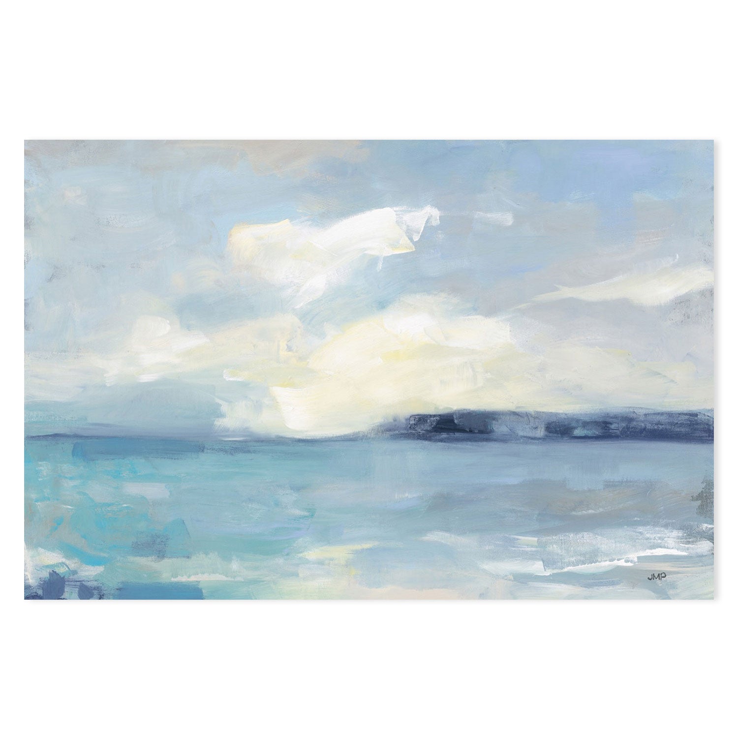 wall-art-print-canvas-poster-framed-Land Sky Water, Set of 2-by-Julia Purinton-Gioia Wall Art