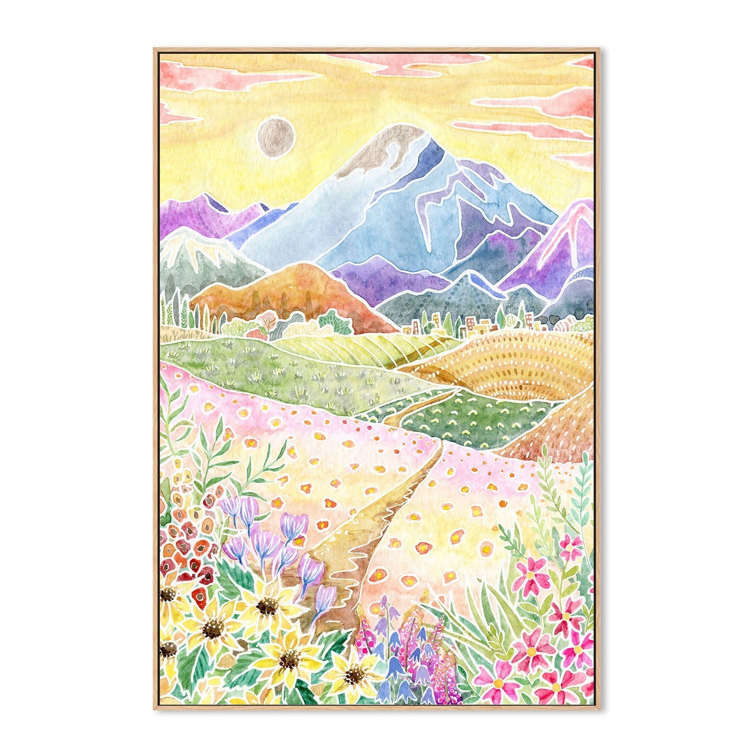 wall-art-print-canvas-poster-framed-Landscape , By Jessie Mitchelson-4