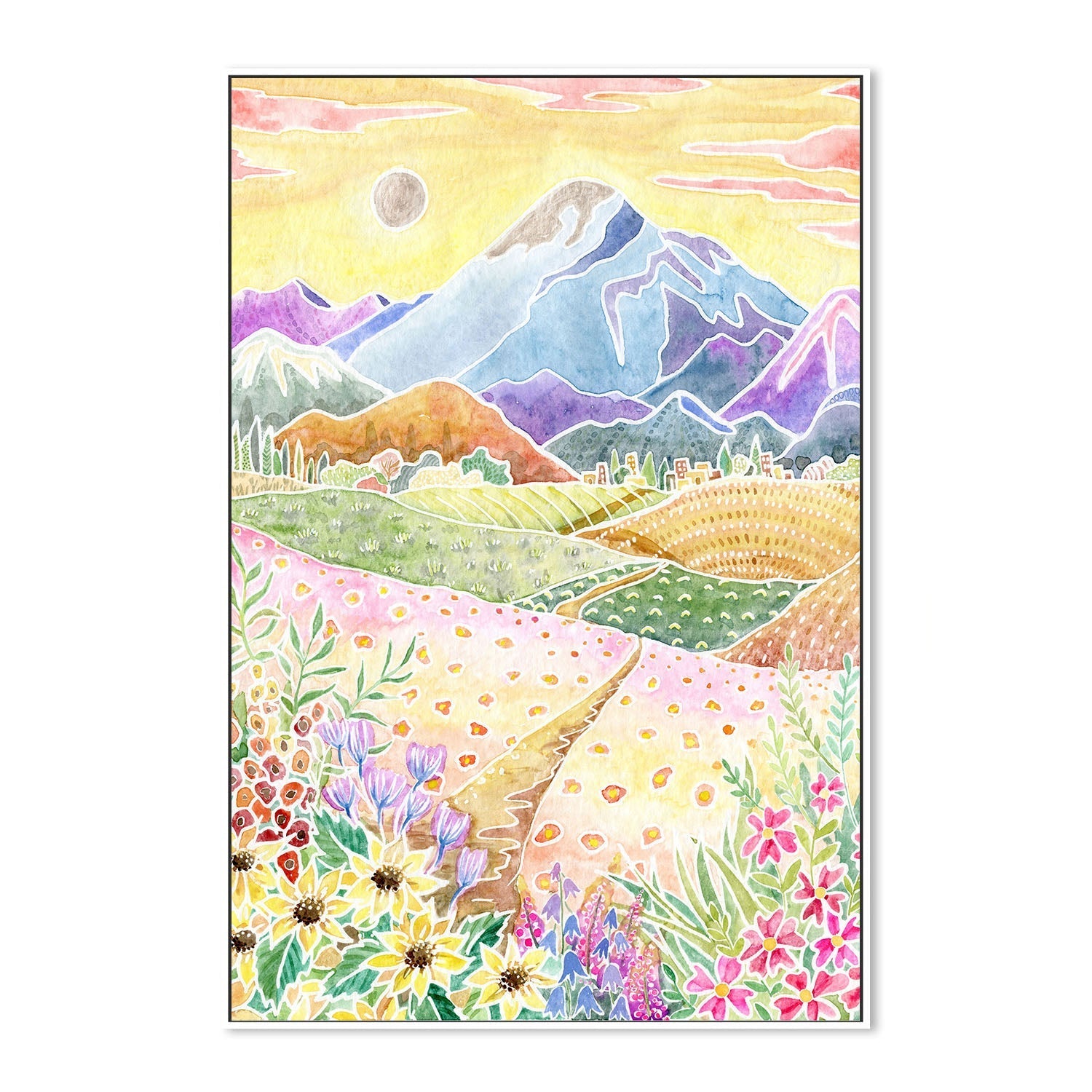 wall-art-print-canvas-poster-framed-Landscape , By Jessie Mitchelson-5