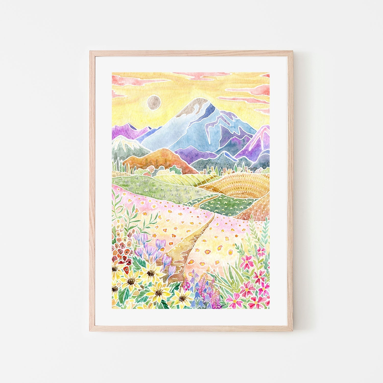 wall-art-print-canvas-poster-framed-Landscape , By Jessie Mitchelson-6