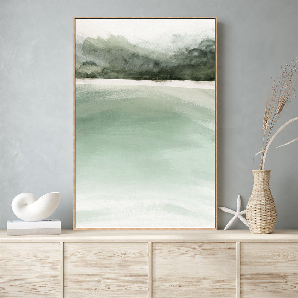 wall-art-print-canvas-poster-framed-Landscape Jetty Beach-by-Dear Musketeer Studio-Gioia Wall Art