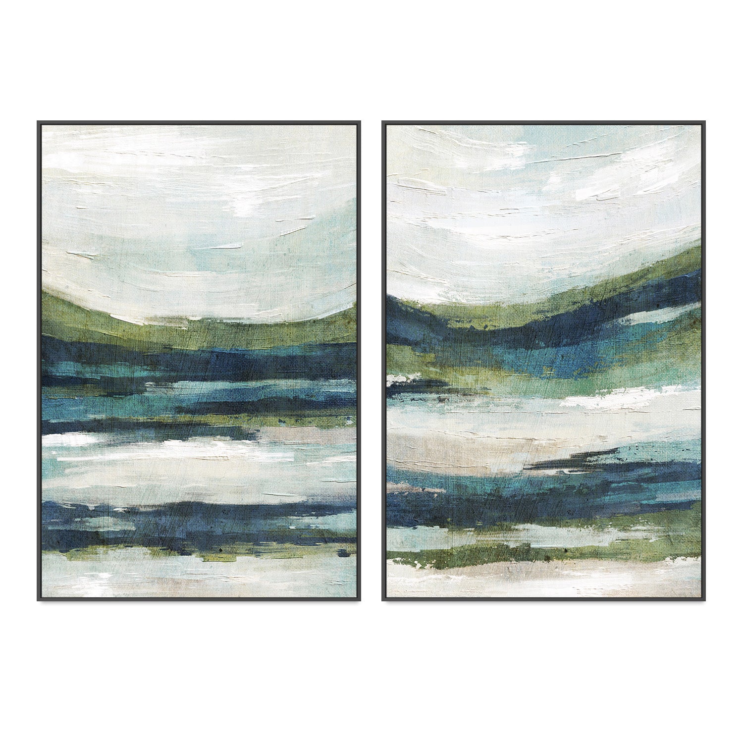 wall-art-print-canvas-poster-framed-Landscape, Set of 2 , By Lisa Nohren-3