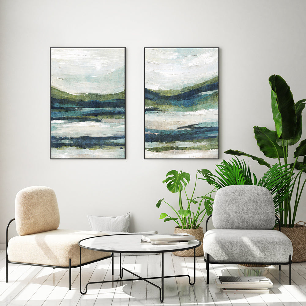 wall-art-print-canvas-poster-framed-Landscape, Set of 2 , By Lisa Nohren-7