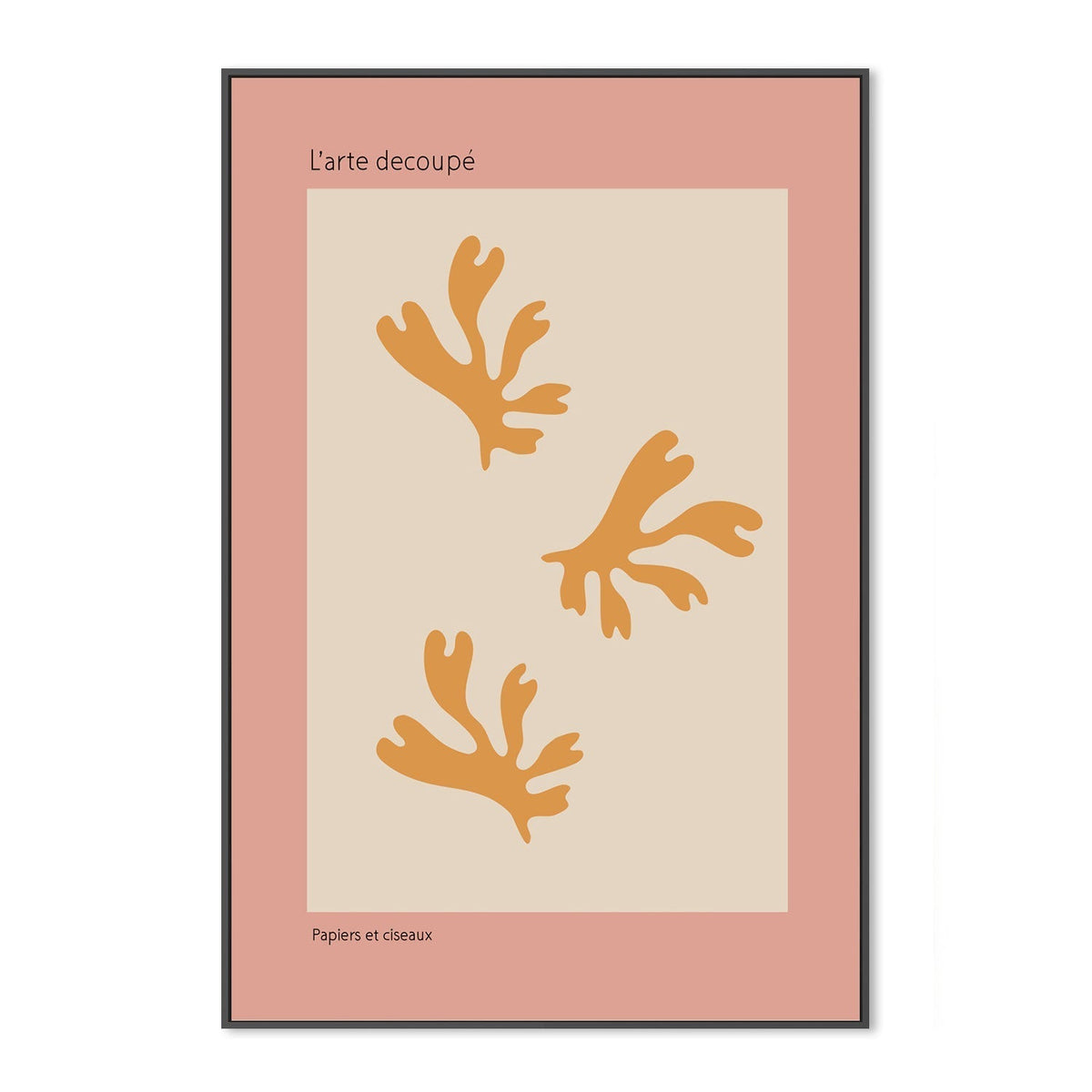 wall-art-print-canvas-poster-framed-L'arte découpe, Style B-GIOIA-WALL-ART