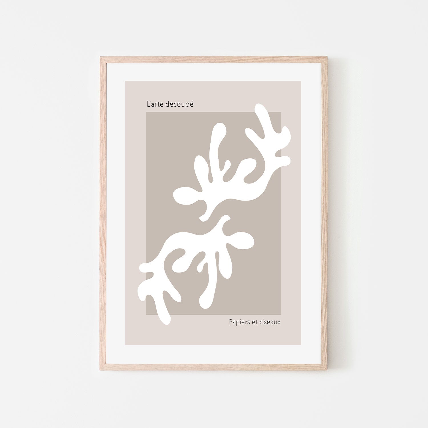 wall-art-print-canvas-poster-framed-L'arte découpe, Style C-GIOIA-WALL-ART