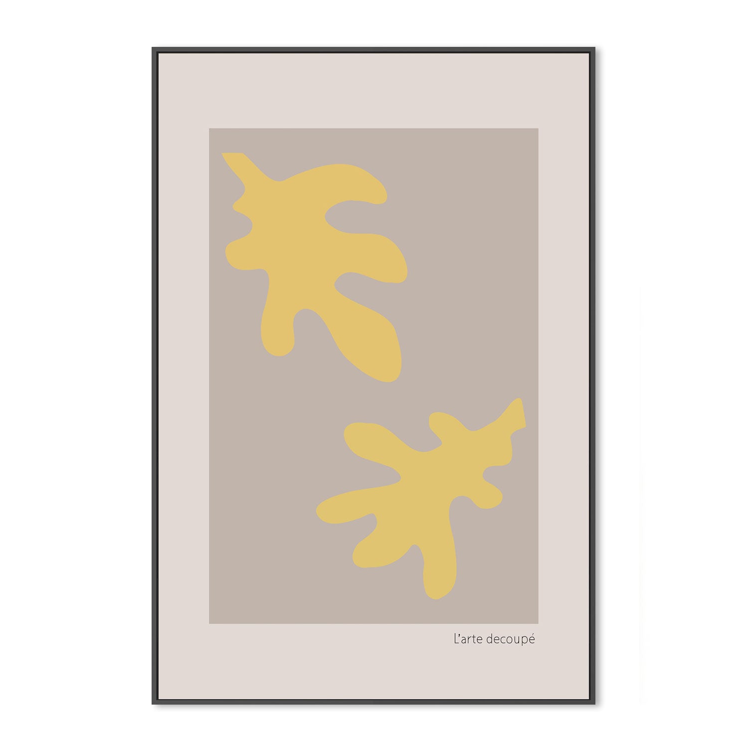 wall-art-print-canvas-poster-framed-L'arte découpe, Style D-GIOIA-WALL-ART